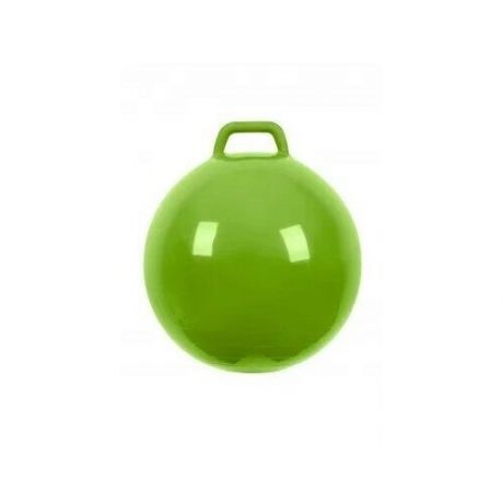 Мяч Прыгун с ручкой ø500мм зеленый в подарочной упаковке