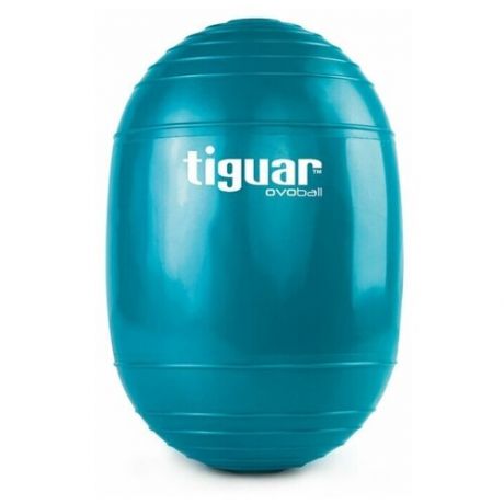 Мяч овальный Tiguar для пилатес и йоги, цвет морской волны
