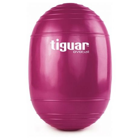 Мяч овальный для йоги и пилатеса Tiguar, фиолетовый, 16 см