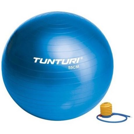 Фитбол Tunturi Gymball, 65 см, синий, с насосом