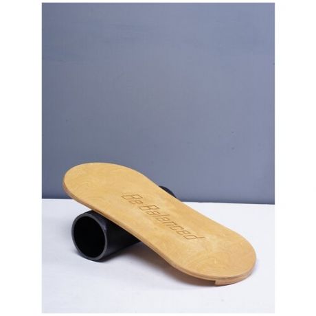 Балансборд Be balanced / Доска для балансирования с тубусом диаметр 11см / Балансир / Balance board Игра в кальмара (Антрацит)