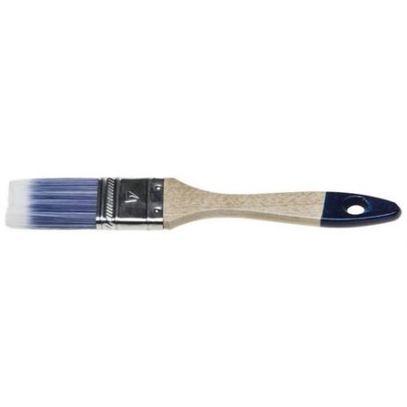 Кисть плоская Stayer Aqua - Standard искусственная щетина деревянная ручка 38мм