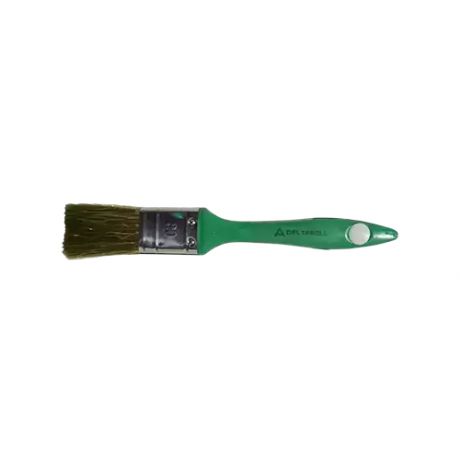 Кисть Deltaroll с зеленой ручкой, смешанная щетина, 40x13 мм, 12840