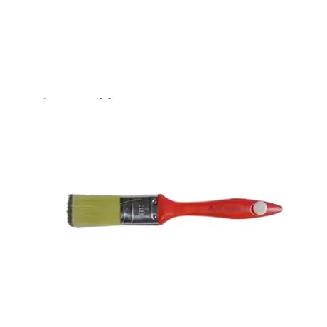 Кисть Deltaroll с красной ручкой, светлая щетина, 100x16 мм, 12799