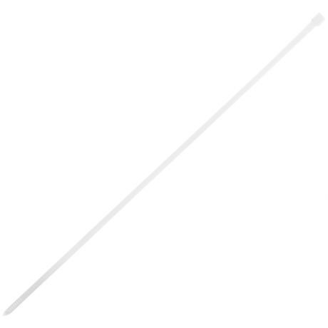Стяжка кабельная WT-48350-W 4.8x350 мм, цвет белый, 100 шт.