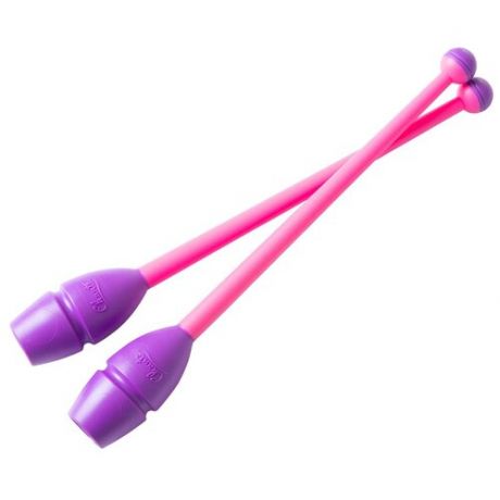 Булава для художественной гимнастики Chante Exam CH28-360, 36 см, pink/purple