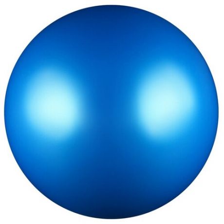 Мяч для художественной гимнастики, силикон, металлик, 15 см 300 г, AB2803, цвет синий 4240957 .