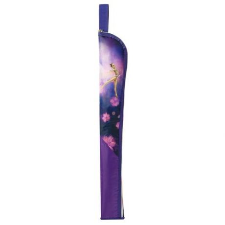 Market-Space Чехол для гимнастической ленты 308-033, цвет фиолетовый/сиреневый