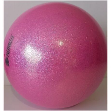 Мяч Pastorelli Glitter Galaxy Rosa Baby HV 18 cm FIG Art. 02447