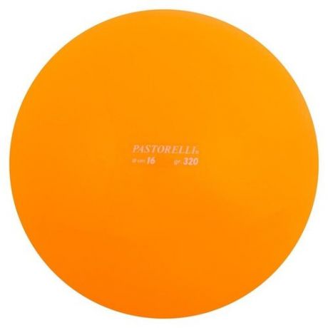 Мяч гимнастический Pastorelli, 16 см, цвет оранжевый Pastorelli .