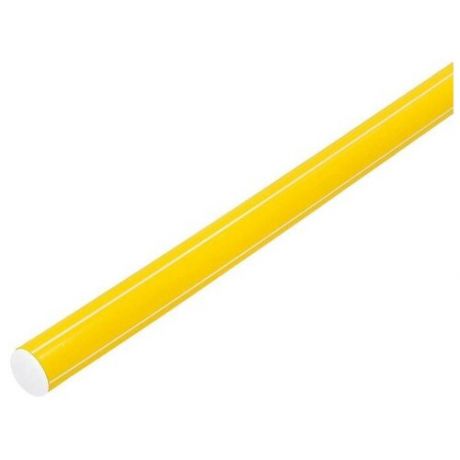 Палка гимнастическая 70 см, цвет: желтый