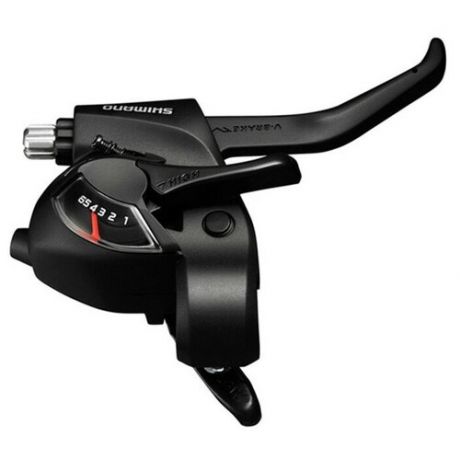 Шифтер/тормозная ручка Shimano Tourney ST-EF41 прав 6ск 2050 мм черный б/уп ASTE