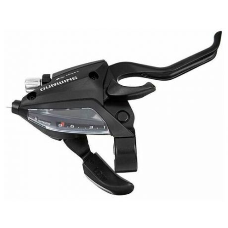 Манетка с тормозной ручкой Shimano Tourney, EF500, правая, 8 скоростей, цвет черный ESTEF5002RV8AL