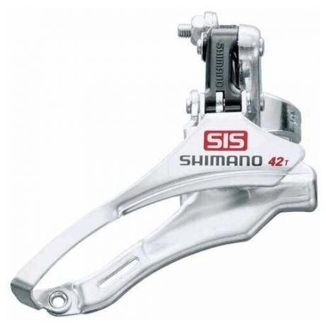 Переключатель передний Shimano Tourney FD-TY10 (3х6/7ск, нижняя тяга, 28.6мм)