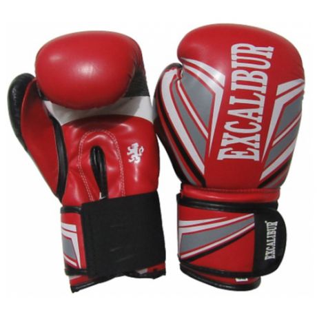 Перчатки боксерские Excalibur 8023-04 Red PU 12 унций