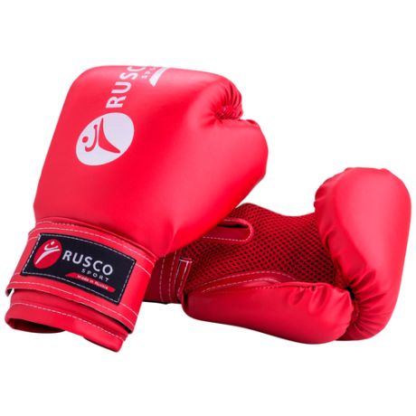 Боксерские перчатки RUSCO SPORT 4-10 oz красный 6 oz