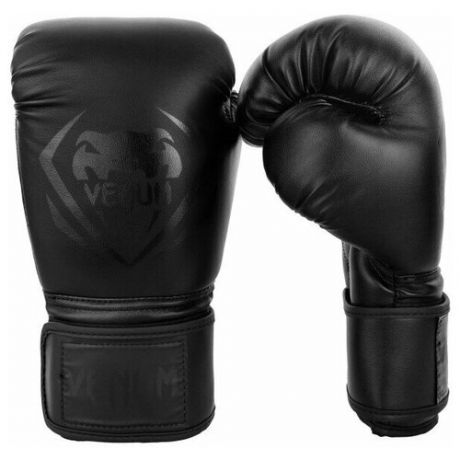 Перчатки боксерские Venum Contender Black/Black 10 унций