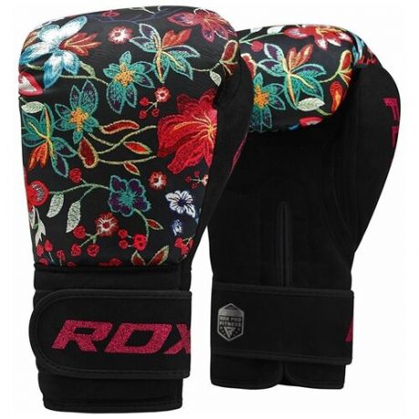 Боксерские перчатки RDX FL-3 FLORAL BLACK