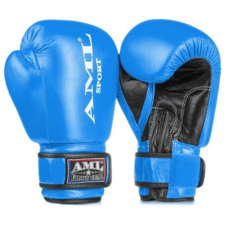 Перчатки боксерские AML Sport кожа, красные (10 унций)