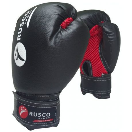 Перчатки для бокса Rusco Sport, 4 унции, красные