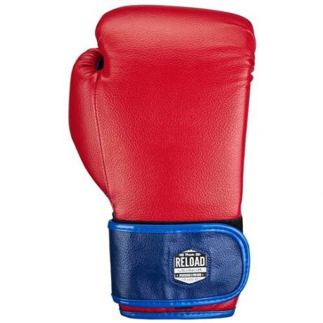 Боксерские перчатки начального уровня Ultimatum Boxing Reload Smart BlueRed 14 Oz