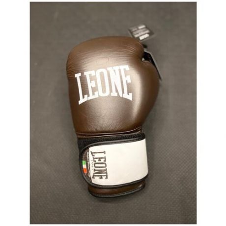 Боксёрские перчатки кожаные коричневые Leone 1947 Vintage 12oz