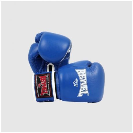Перчатки боксерские REYVEL, серия 80, 12 унций, синие