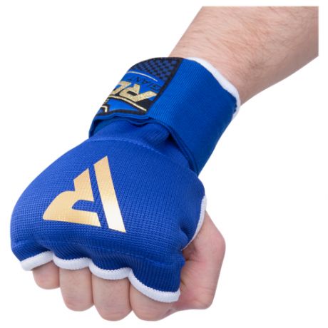 Внутренние перчатки для бокса Rdx Hyp-isu Blue размер L.