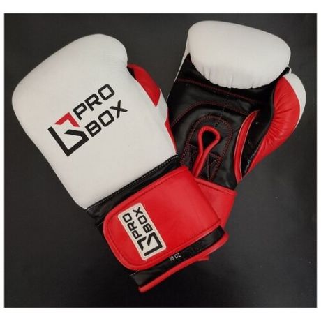 Боксерские перчатки «Prospect Boxing» 18 Oz бело-красные