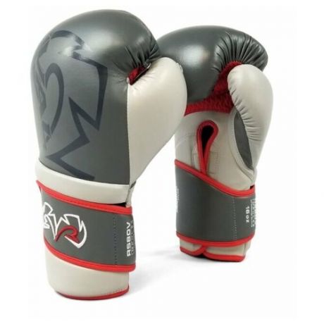 Боксерские перчатки Rival RS80V Grey (12 унций)