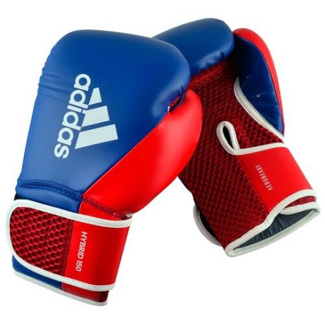 Перчатки боксерские Hybrid 150 сине-красные (вес 10 унций)