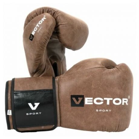 Боксерские универсальные тренировочные перчатки Vector Boxing Mocca 16 oz