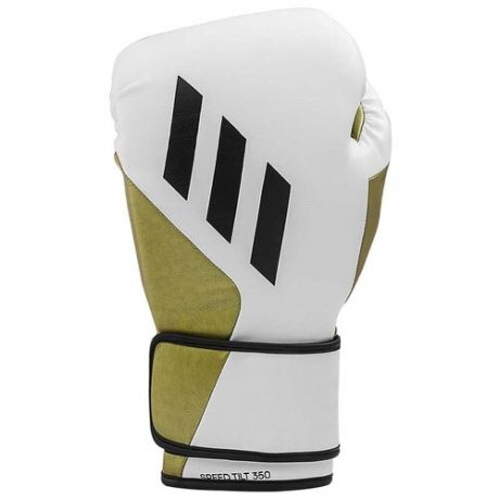 Перчатки боксерские Speed Tilt 350 бело-золотые (вес 12 унций)