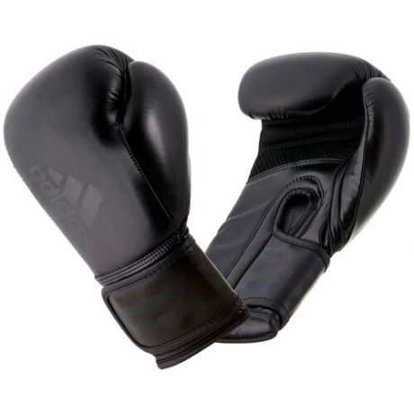 Перчатки боксерские Hybrid 80 черные (вес 10 унций)