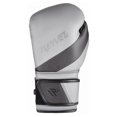 Боксерские перчатки REYVEL MX Line MF (16OZ, Серый, застежкой Velcro)