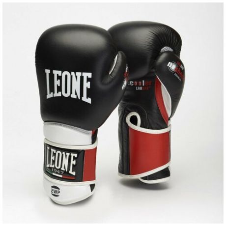 Боксерские перчатки Leone 1947 IL TECNICO GN013-12 OZBLK 14OZ
