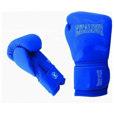 Перчатки боксерские Excalibur 8046/03 Blue/White PU 10 унций