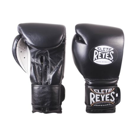 Боксерские перчатки Cleto Reyes E600 Black (12 унций)