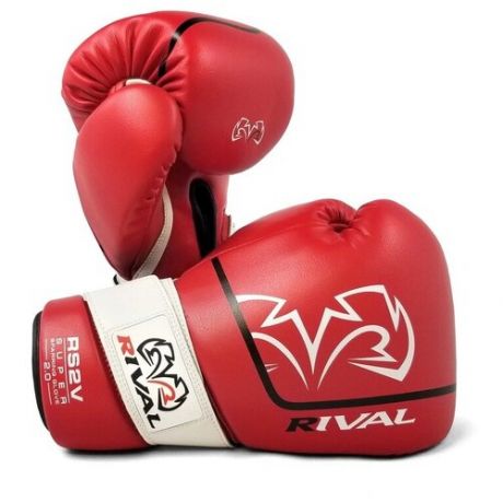 Боксерские перчатки Rival RS2V Super Sparring 2.0 Red (16 унций)