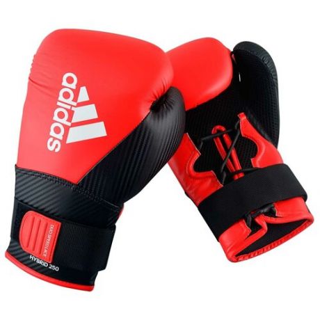 Перчатки боксерские Hybrid 250 красно-черные (вес 12 унций)