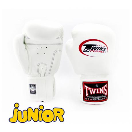 Детские боксерские перчатки Twins BGVL-3 Белые (8 унций)