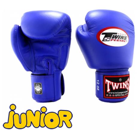 Детские боксерские перчатки Twins BGVL-3 Синие (8 унций)