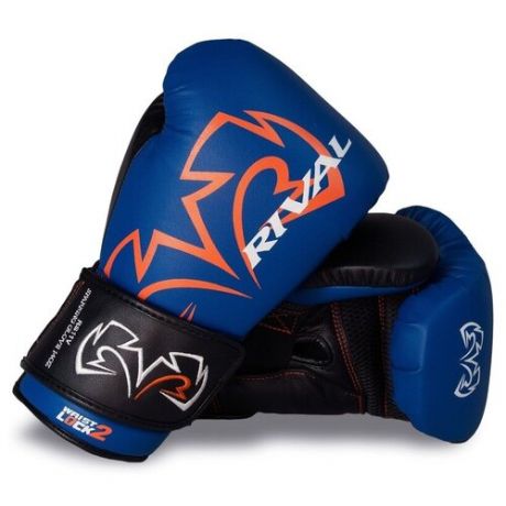 Перчатки боксерские RIVAL RS11V EVOLUTION SPARRING GLOVES, 16 унций, синие