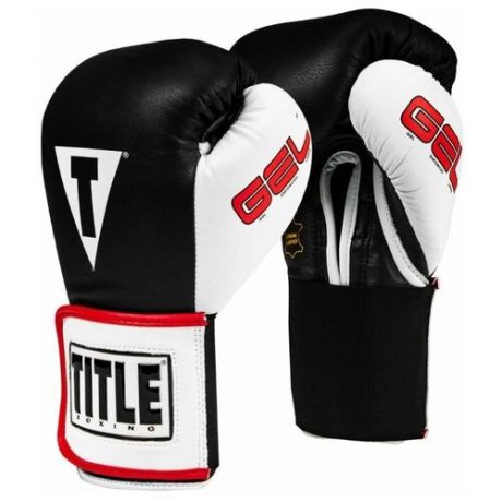 Перчатки боксерские TITLE GEL World Elastic Training Gloves, 12 унций, красные