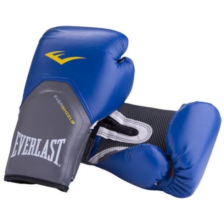 Боксерские перчатки Everlast Pro style elite синий 16 oz