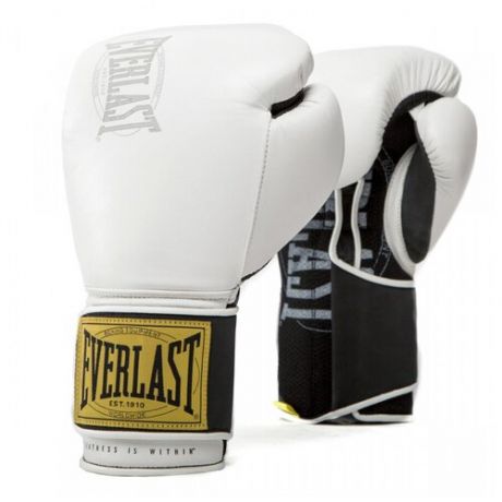 Боксерские перчатки Everlast тренировочные 1910 Classic белые