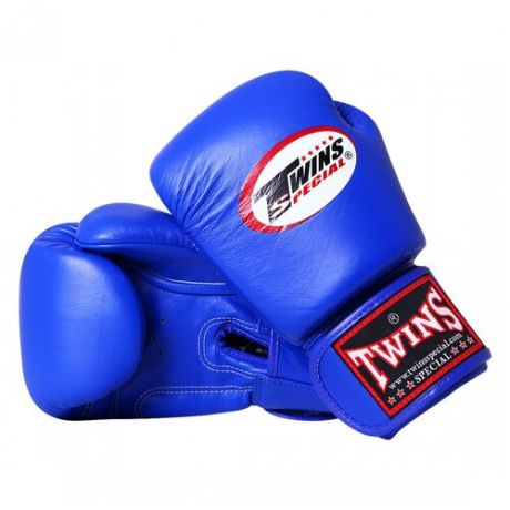 TWINS Перчатки боксерские Twins BGVL-3 синие 18 унций