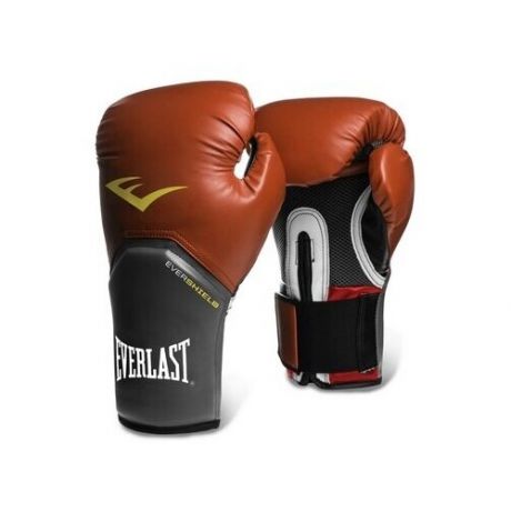 Боксерские перчатки Everlast тренировочные Pro Style Elite красные
