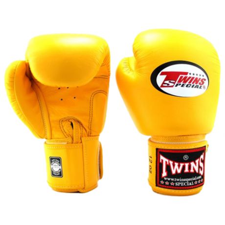 Боксерские перчатки Twins BGVL-3 Жёлтые (10 унций)