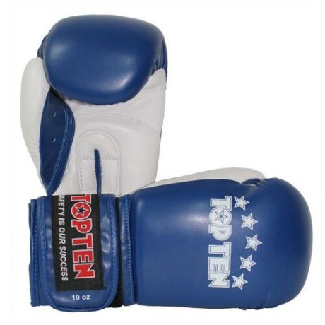 Top Ten боксерские тренировочные перчатки синие NB II